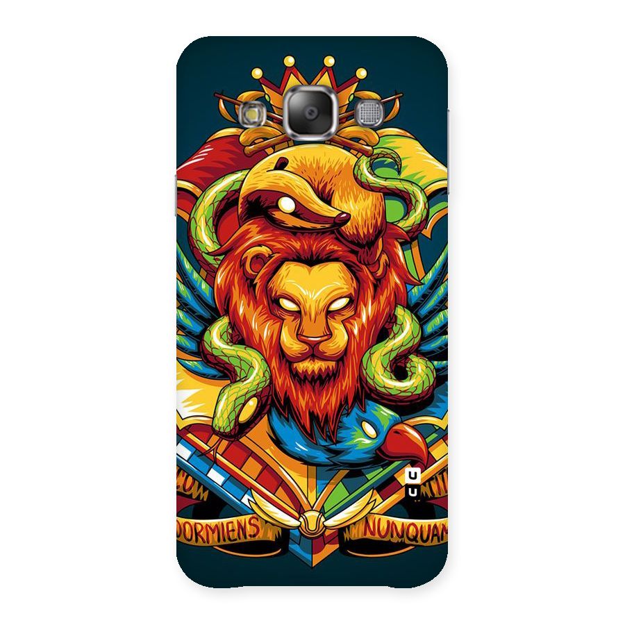 Animal Art Back Case for Galaxy E7