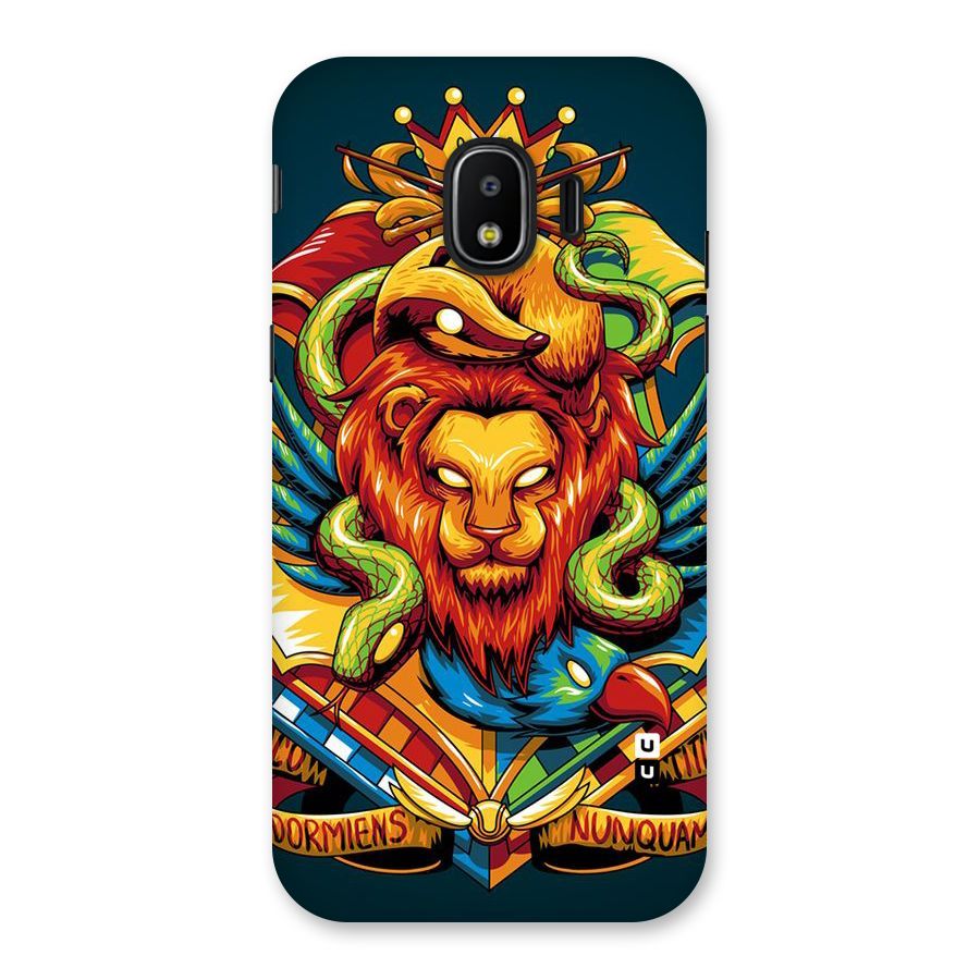 Animal Art Back Case for Galaxy J2 Pro 2018