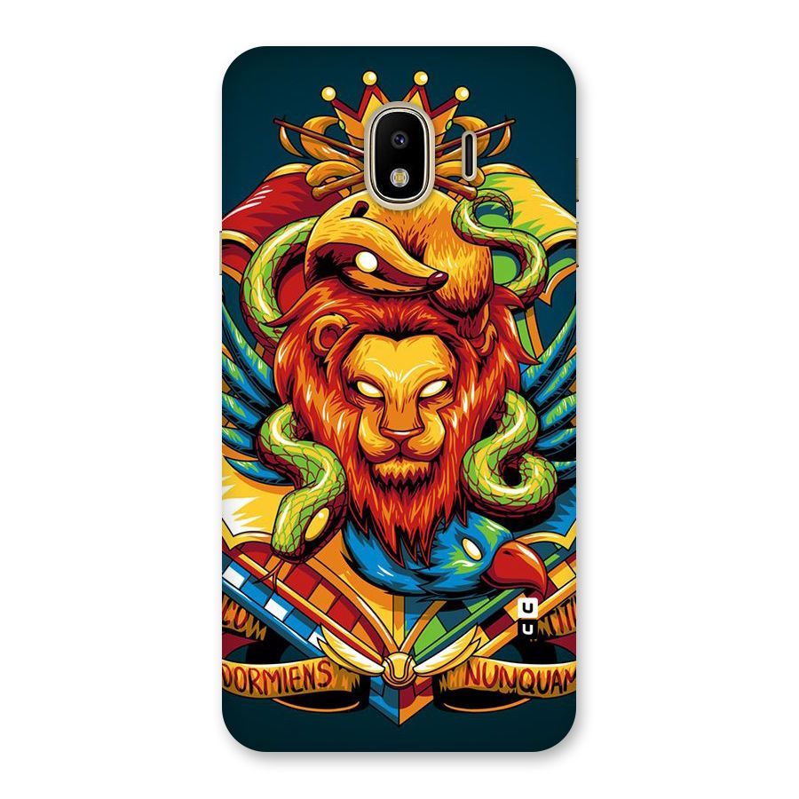 Animal Art Back Case for Galaxy J4