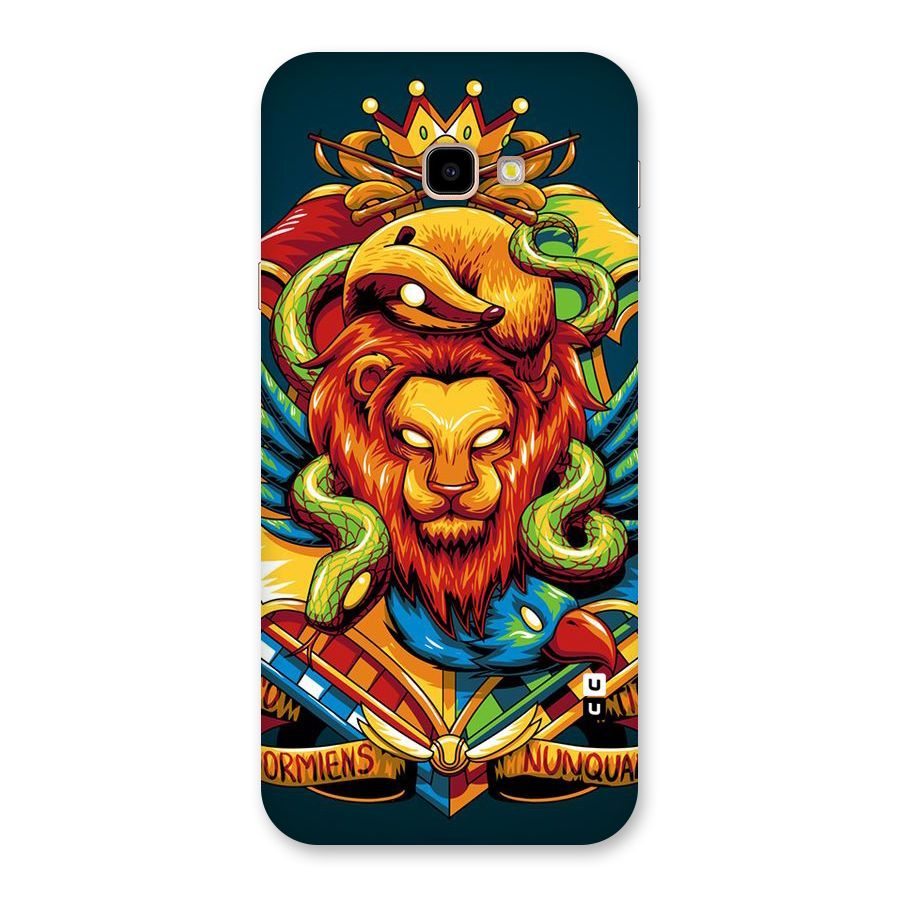 Animal Art Back Case for Galaxy J4 Plus