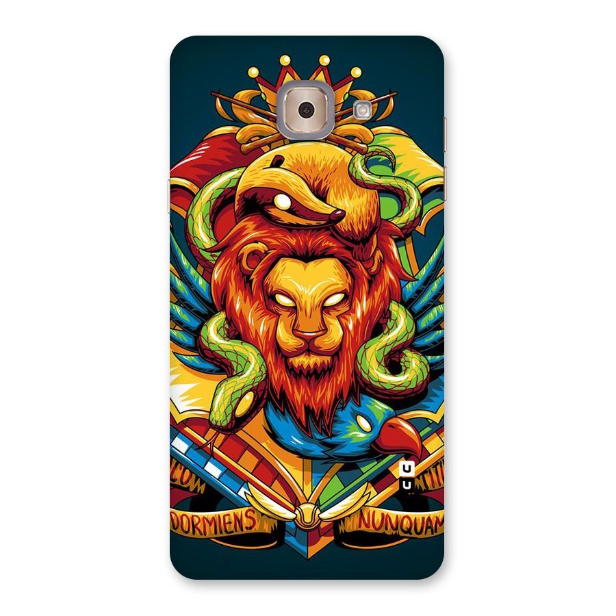 Animal Art Back Case for Galaxy J7 Max