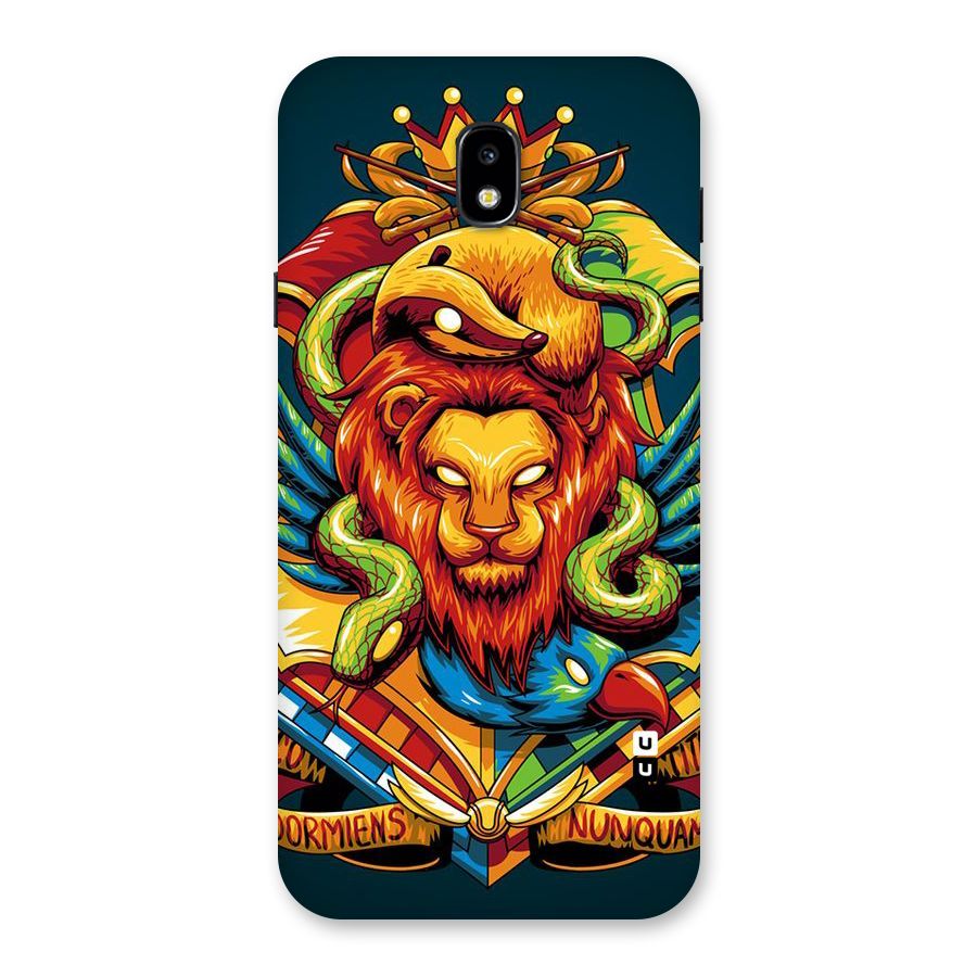 Animal Art Back Case for Galaxy J7 Pro