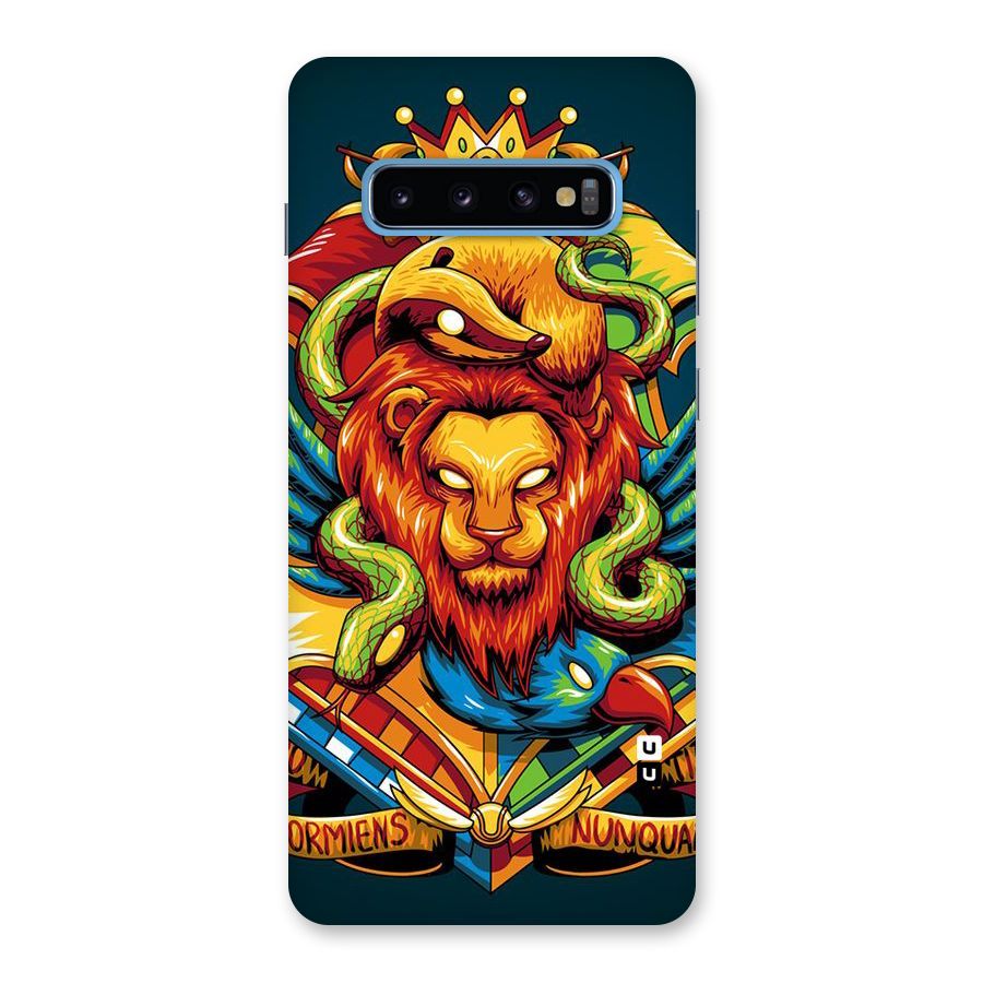 Animal Art Back Case for Galaxy S10 Plus