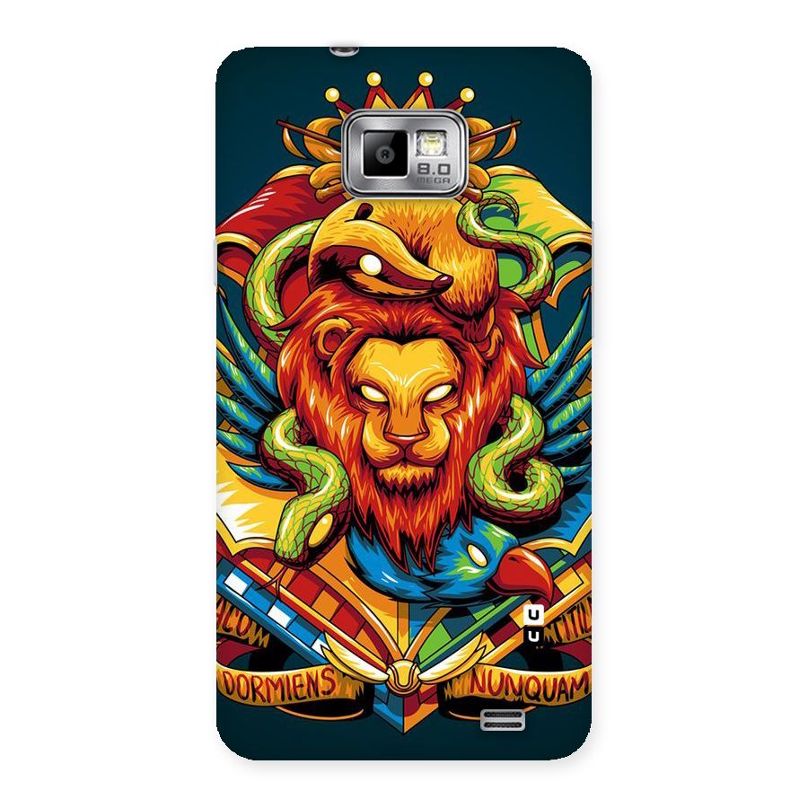 Animal Art Back Case for Galaxy S2