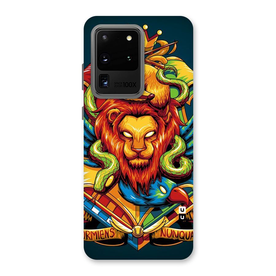 Animal Art Back Case for Galaxy S20 Ultra
