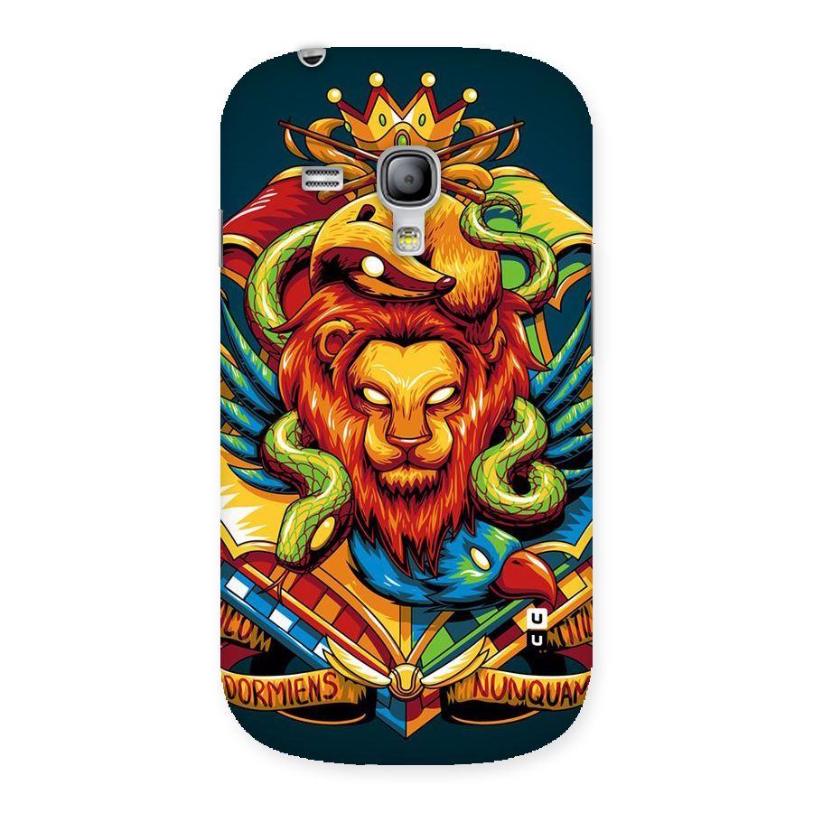 Animal Art Back Case for Galaxy S3 Mini