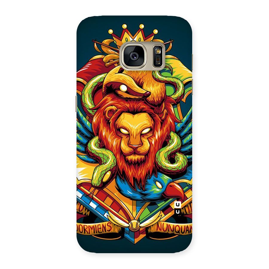 Animal Art Back Case for Galaxy S7