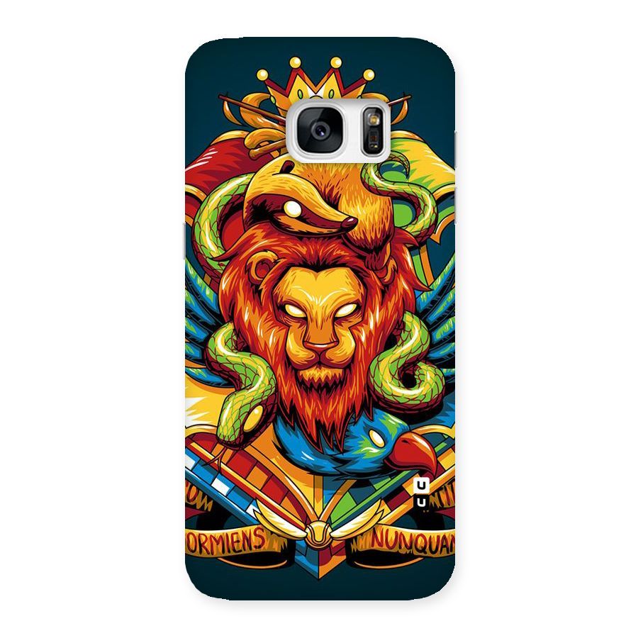 Animal Art Back Case for Galaxy S7 Edge