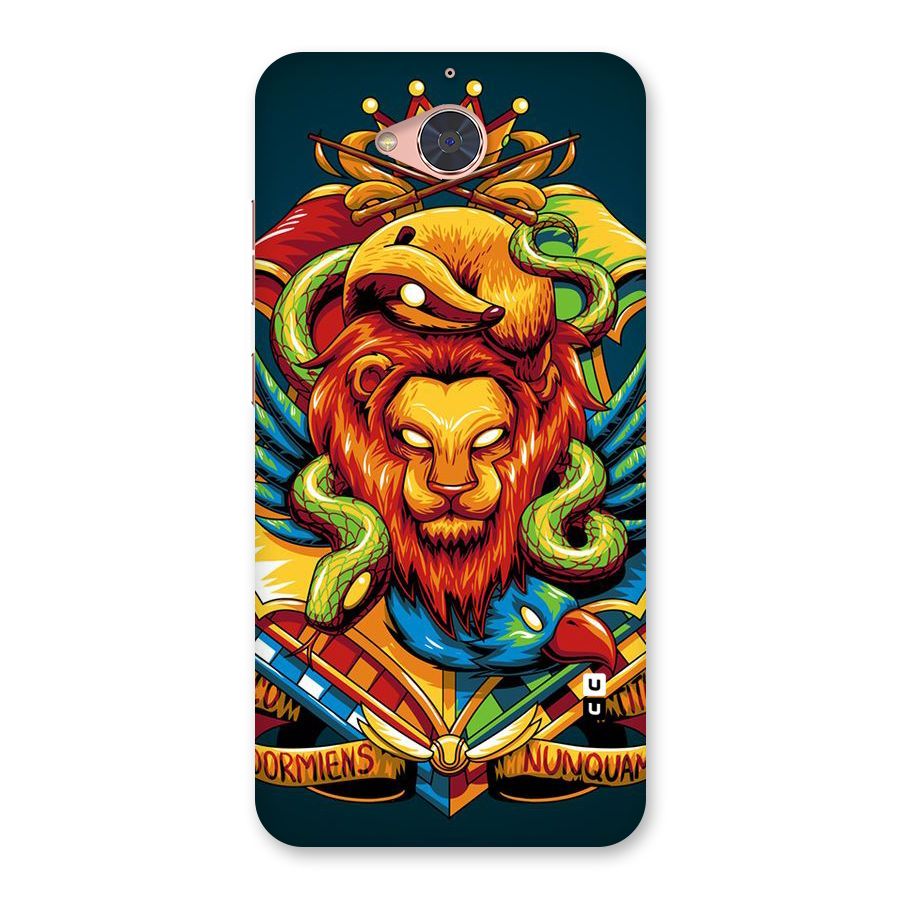 Animal Art Back Case for Gionee S6 Pro