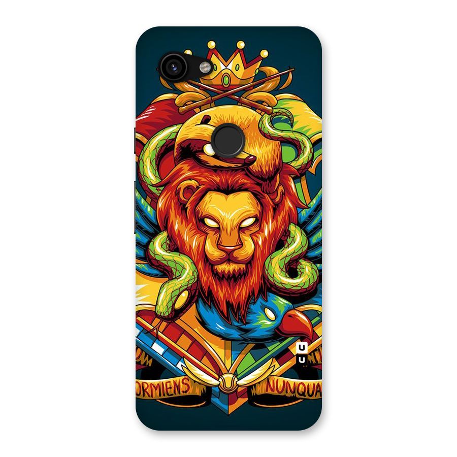 Animal Art Back Case for Google Pixel 3a