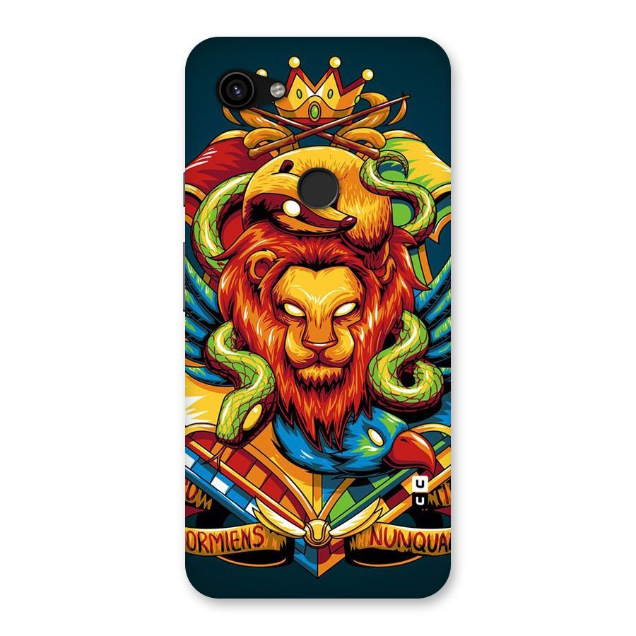 Animal Art Back Case for Google Pixel 3a XL
