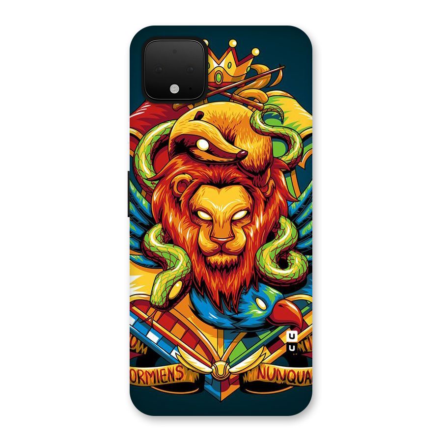 Animal Art Back Case for Google Pixel 4 XL