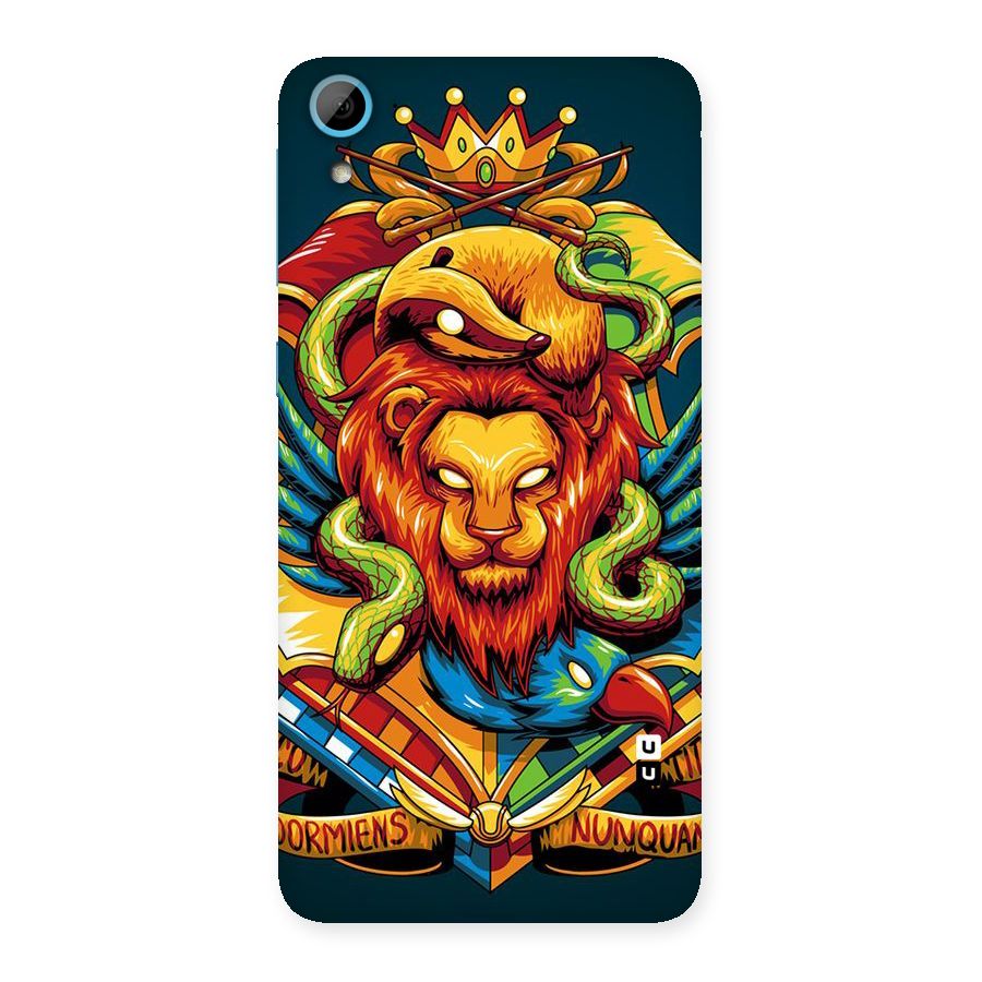 Animal Art Back Case for HTC Desire 826