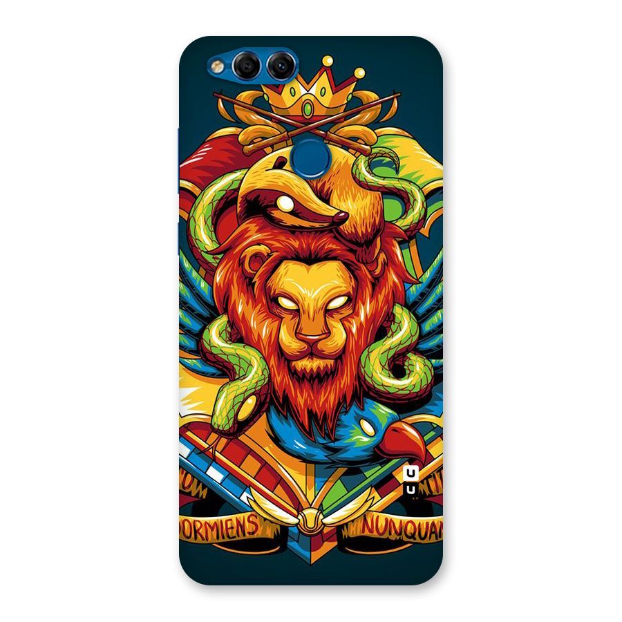 Animal Art Back Case for Honor 7X