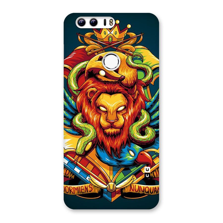Animal Art Back Case for Honor 8