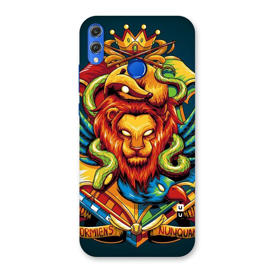Animal Art Back Case for Honor 8X