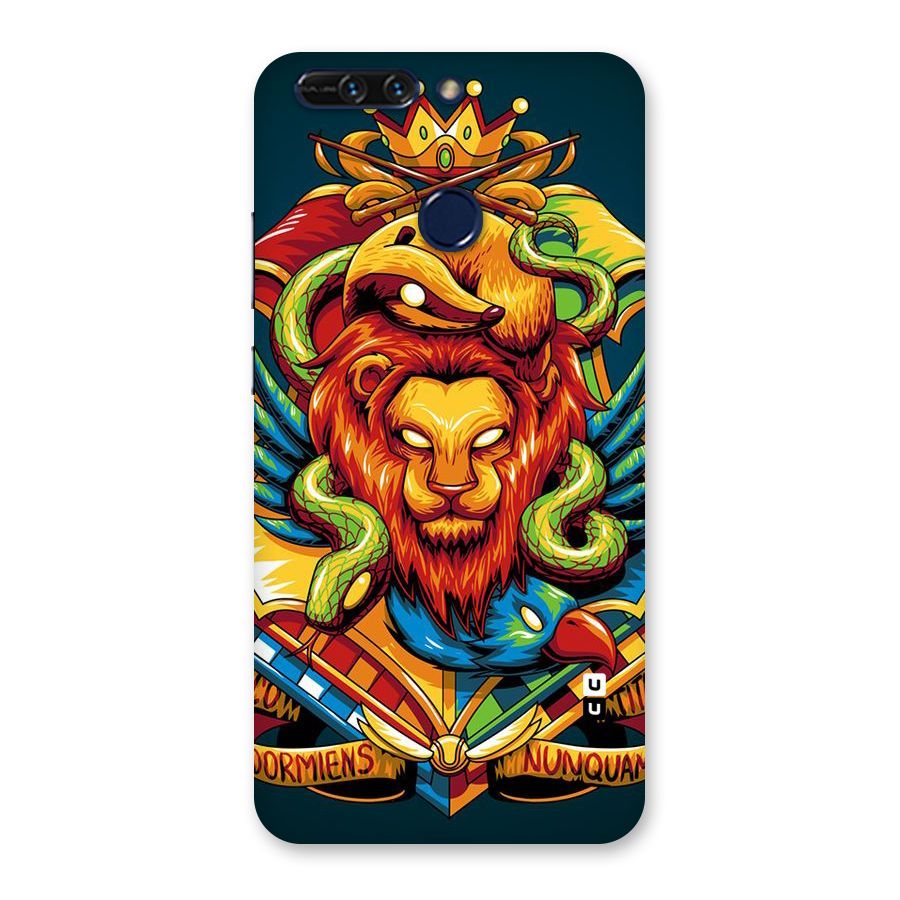 Animal Art Back Case for Honor 8 Pro