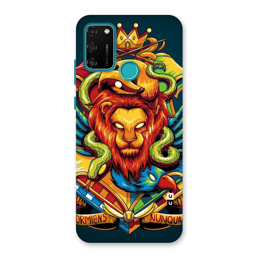 Animal Art Back Case for Honor 9A