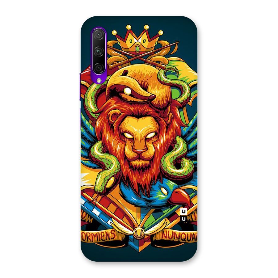 Animal Art Back Case for Honor 9X Pro