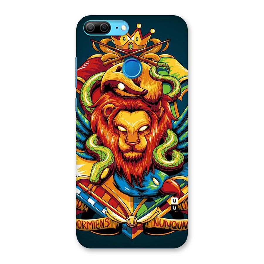 Animal Art Back Case for Honor 9 Lite