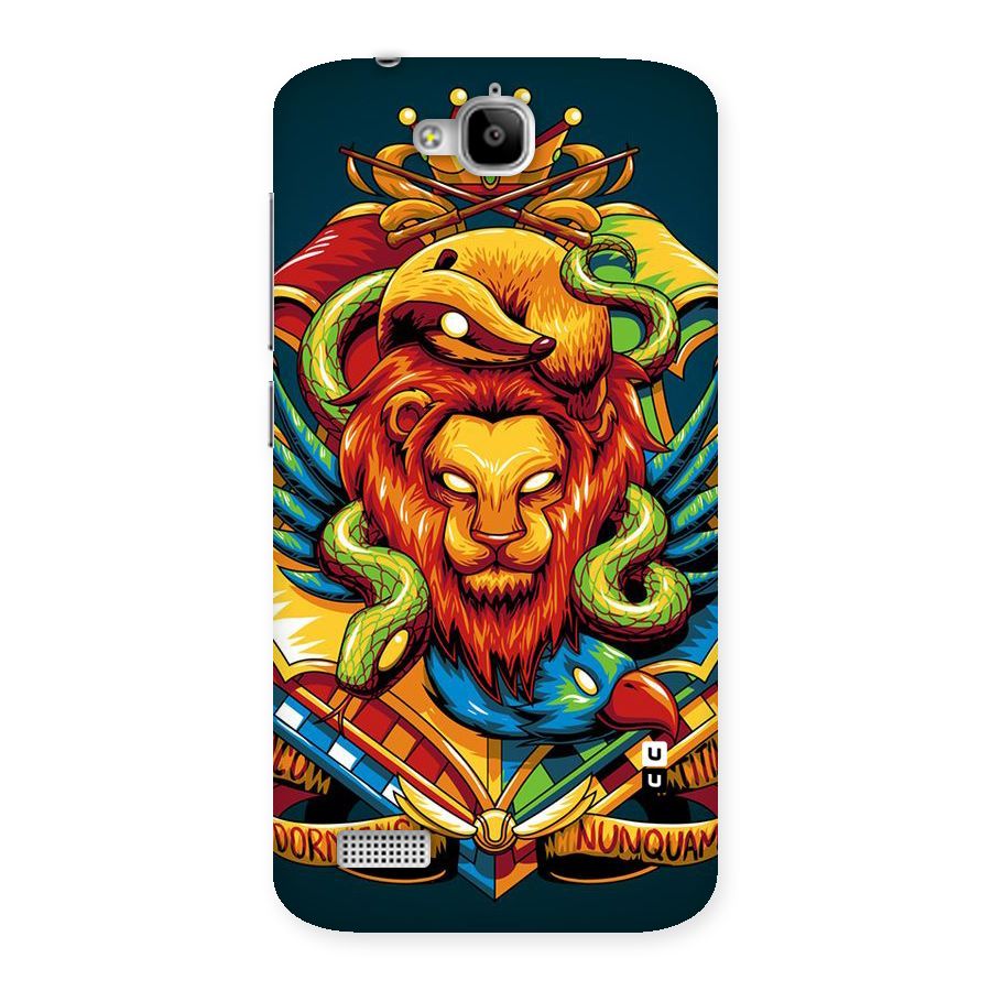 Animal Art Back Case for Honor Holly