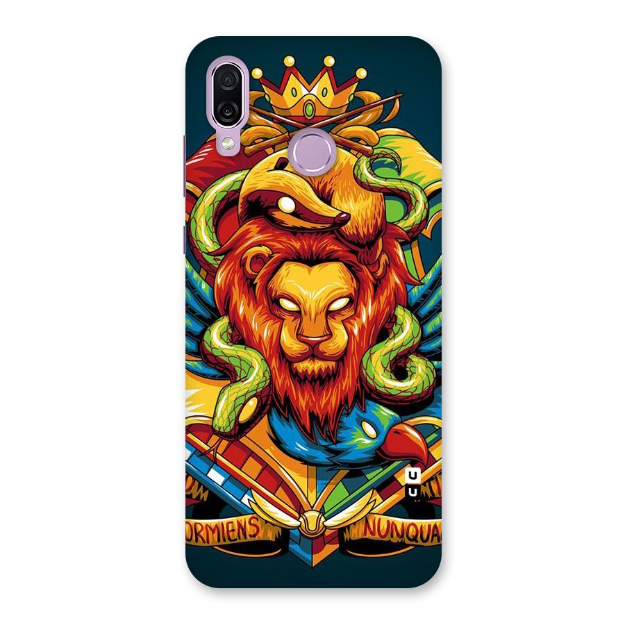 Animal Art Back Case for Honor Play