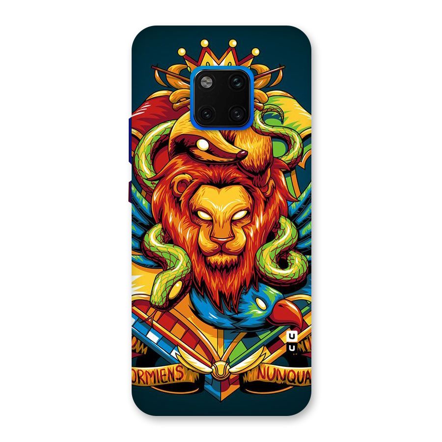 Animal Art Back Case for Huawei Mate 20 Pro