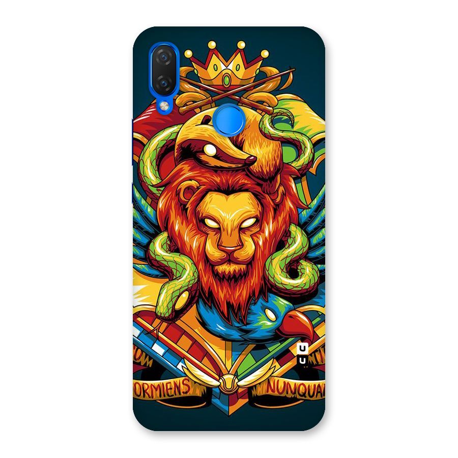Animal Art Back Case for Huawei P Smart+