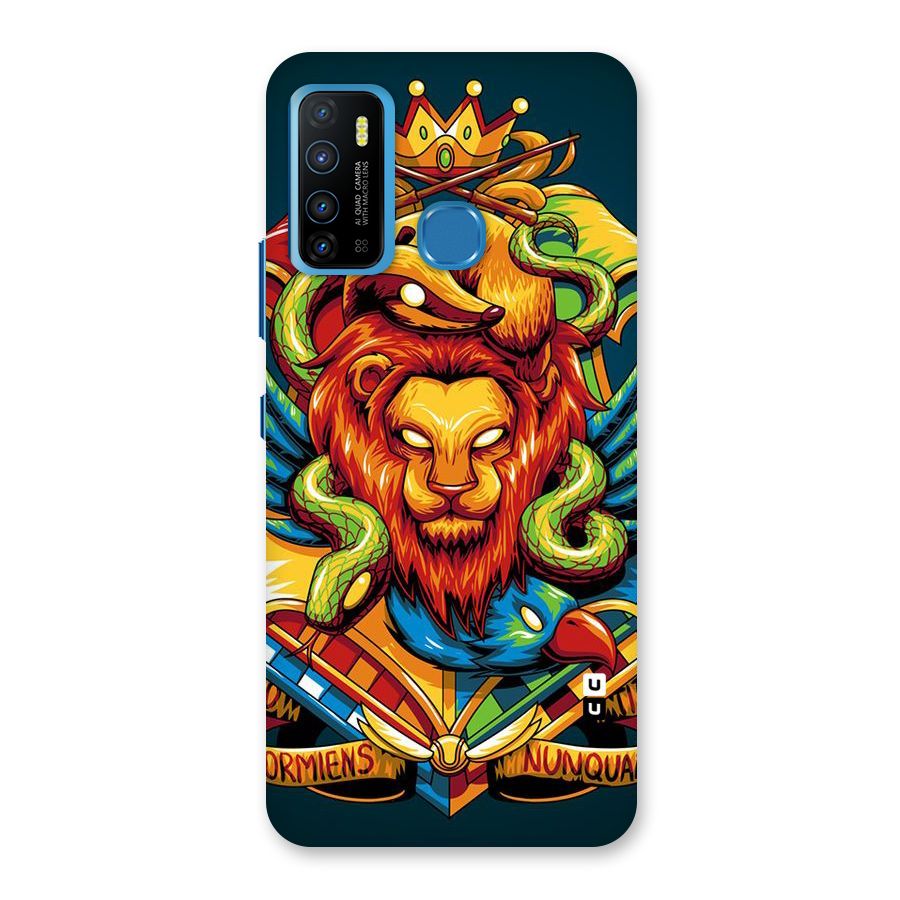 Animal Art Back Case for Infinix Hot 9
