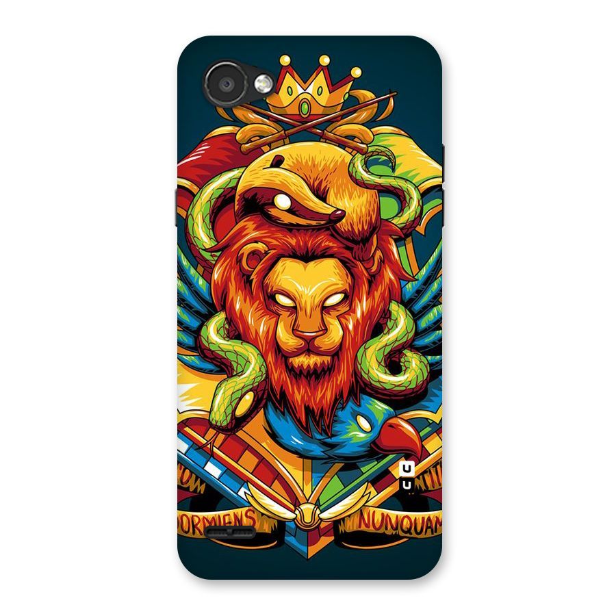 Animal Art Back Case for LG Q6