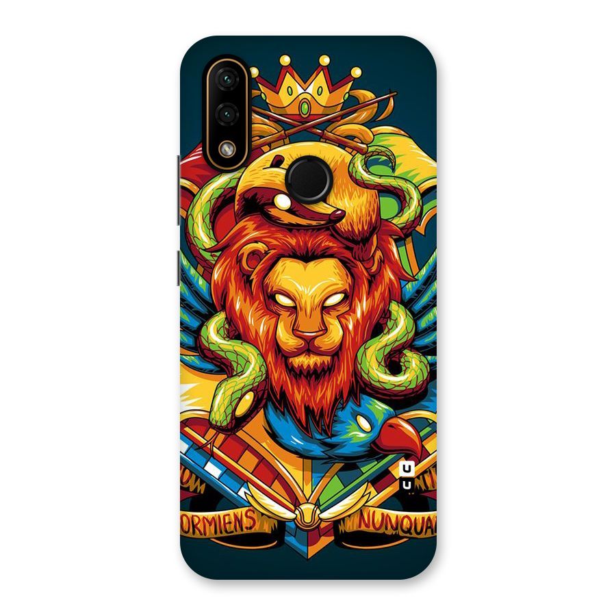 Animal Art Back Case for Lenovo A6 Note
