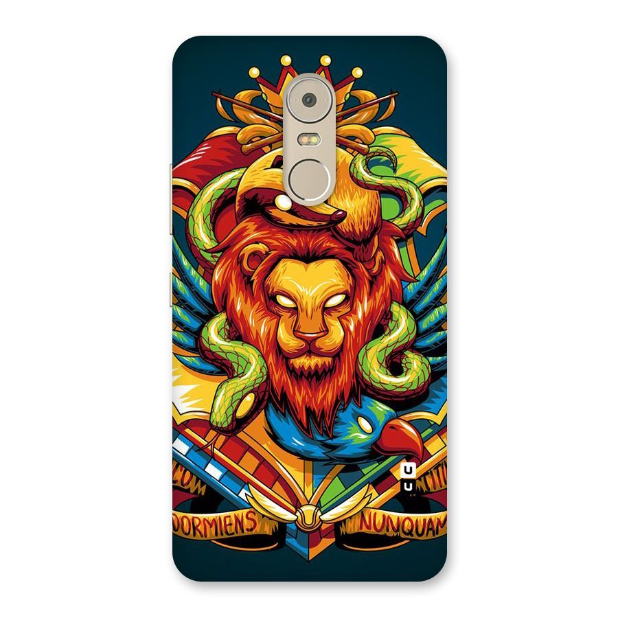 Animal Art Back Case for Lenovo K6 Note