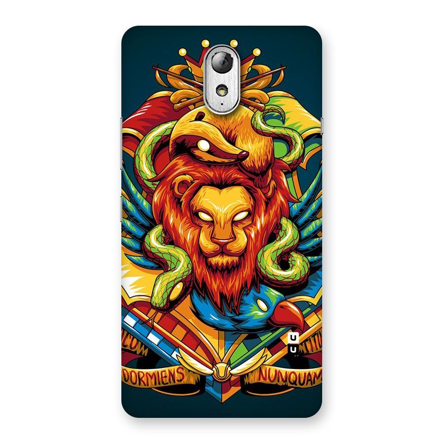 Animal Art Back Case for Lenovo Vibe P1M