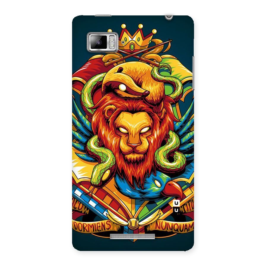 Animal Art Back Case for Lenovo Vibe Z K910