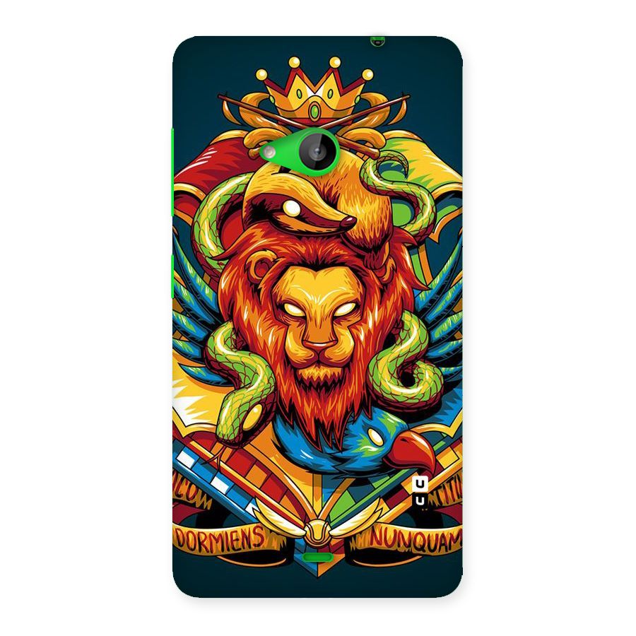 Animal Art Back Case for Lumia 535