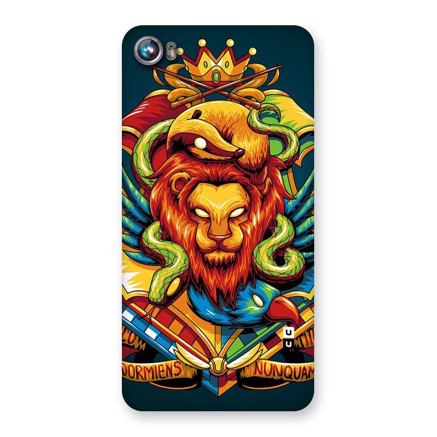 Animal Art Back Case for Micromax Canvas Fire 4 A107