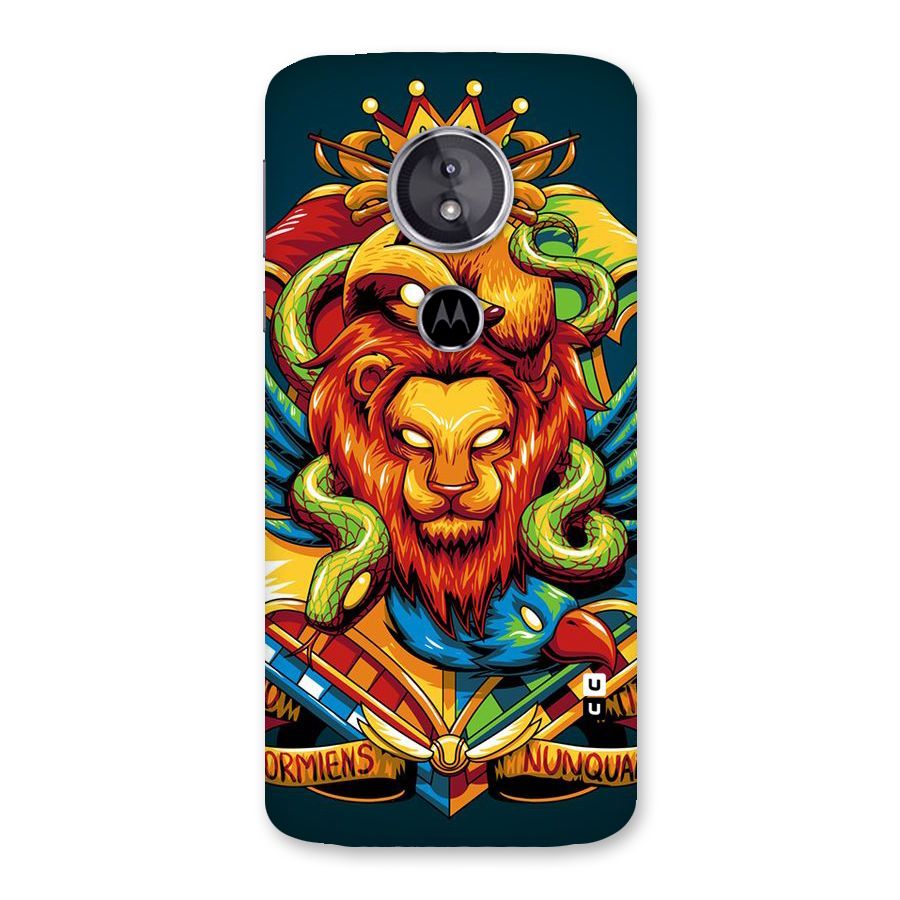 Animal Art Back Case for Moto E5