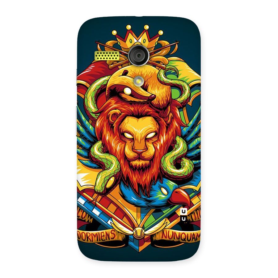 Animal Art Back Case for Moto G
