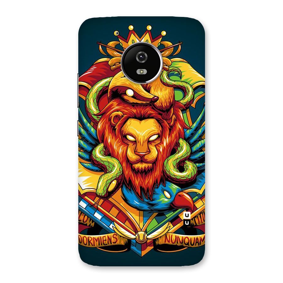 Animal Art Back Case for Moto G5
