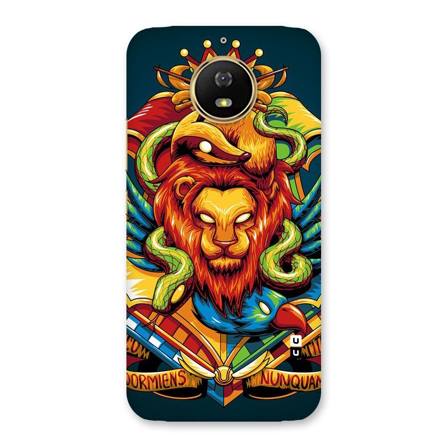 Animal Art Back Case for Moto G5s