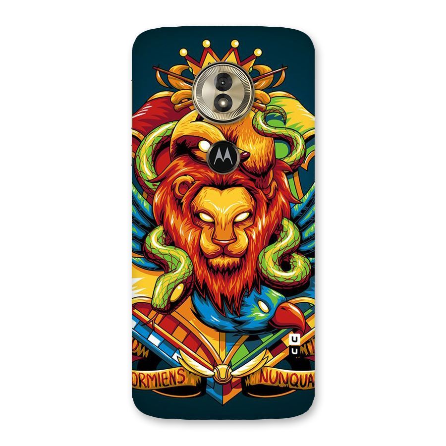 Animal Art Back Case for Moto G6 Play
