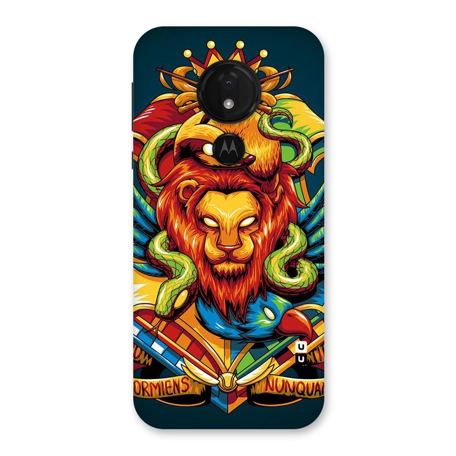 Animal Art Back Case for Moto G7 Power