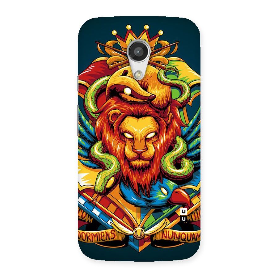 Animal Art Back Case for Moto G 2nd Gen