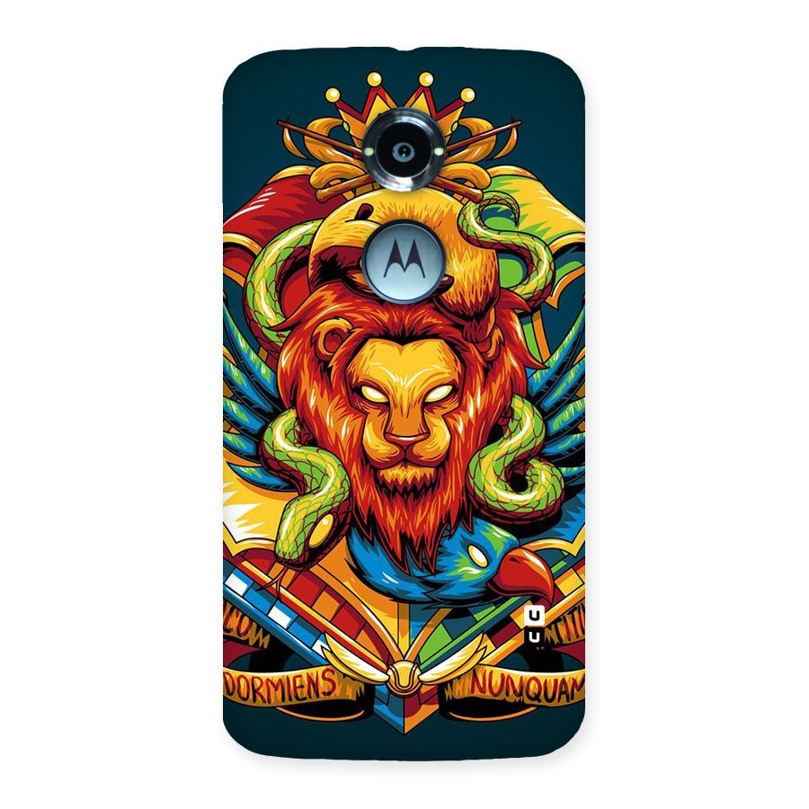 Animal Art Back Case for Moto X 2nd Gen