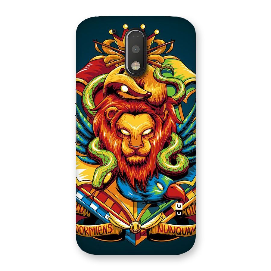 Animal Art Back Case for Motorola Moto G4 Plus
