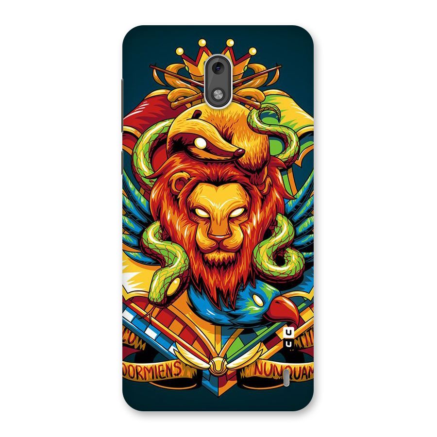 Animal Art Back Case for Nokia 2