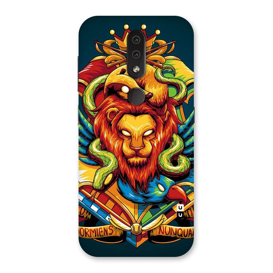 Animal Art Back Case for Nokia 4.2