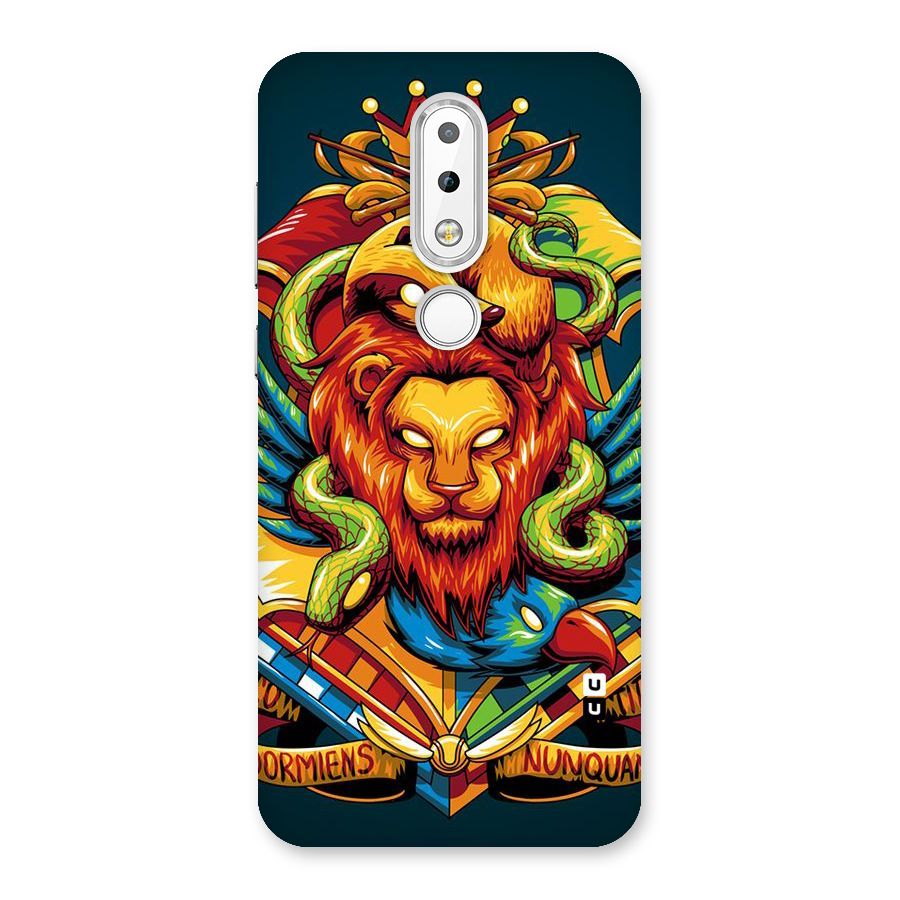 Animal Art Back Case for Nokia 6.1 Plus