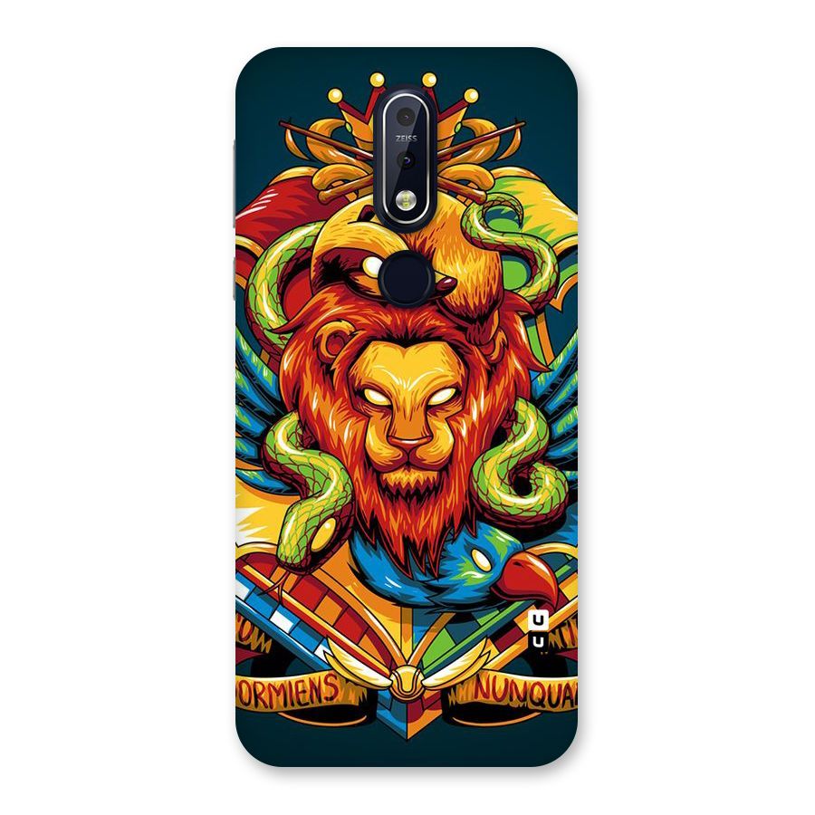 Animal Art Back Case for Nokia 7.1