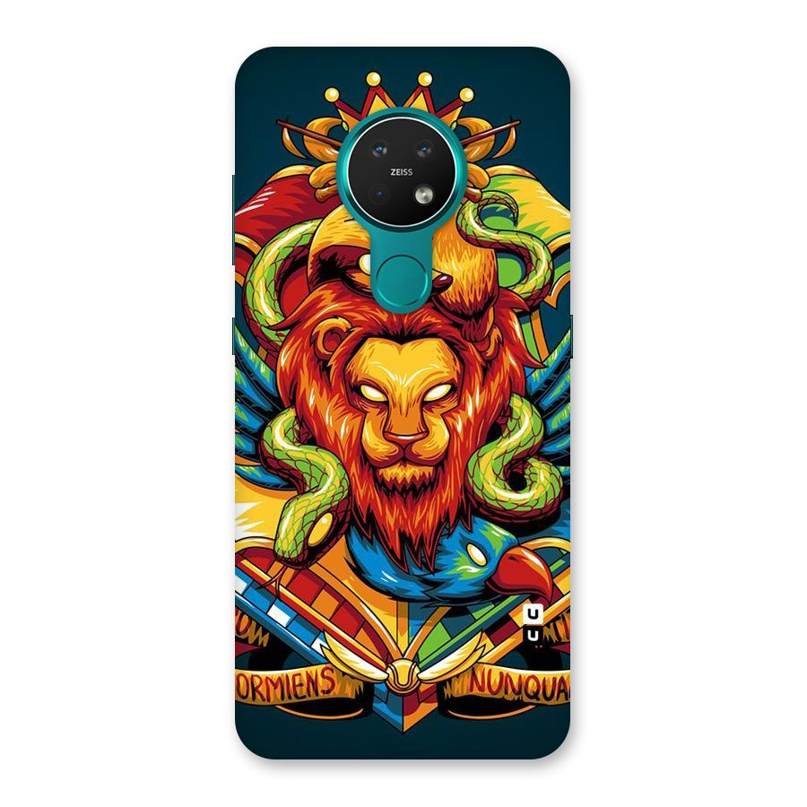 Animal Art Back Case for Nokia 7.2